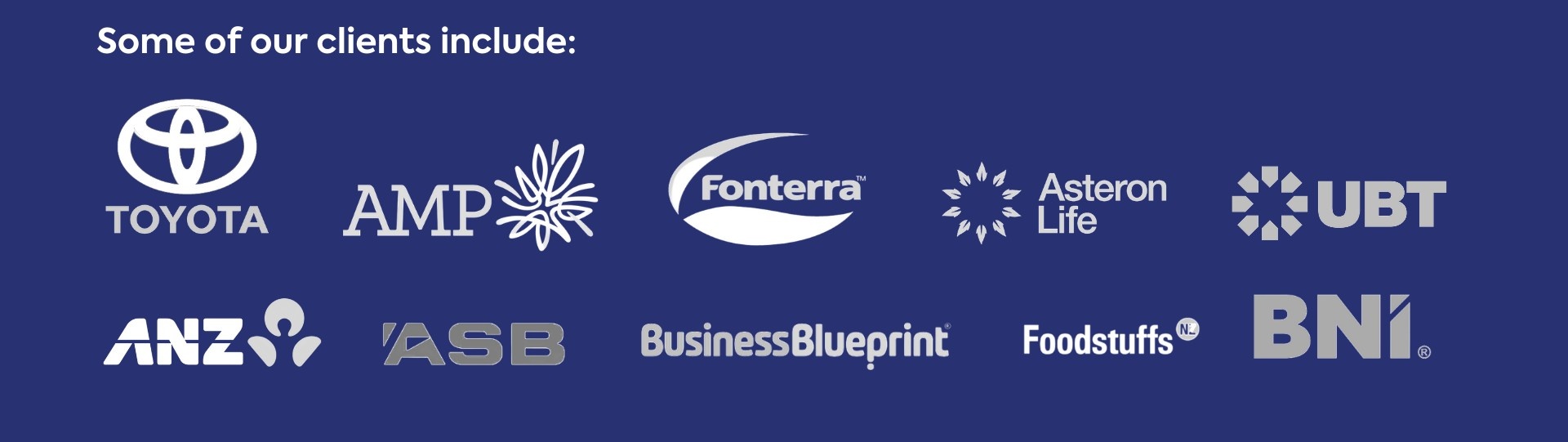 Sales Mastery Company clients
