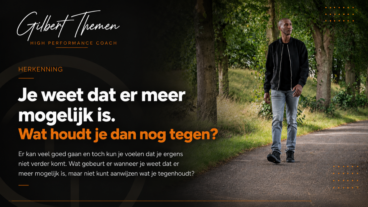 vastlopen in je werk.