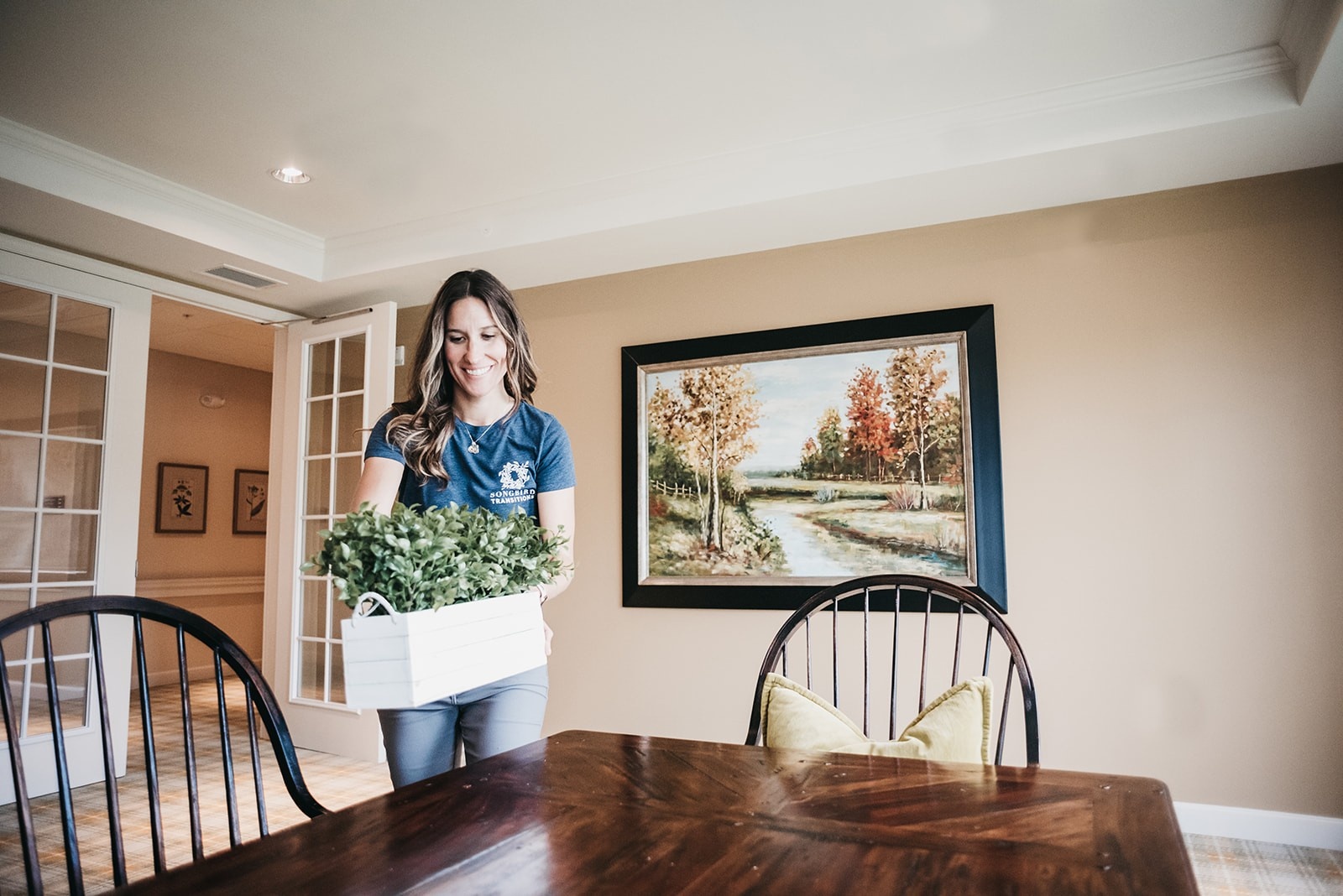 Decluttering and downsizing homes to prepare to sell