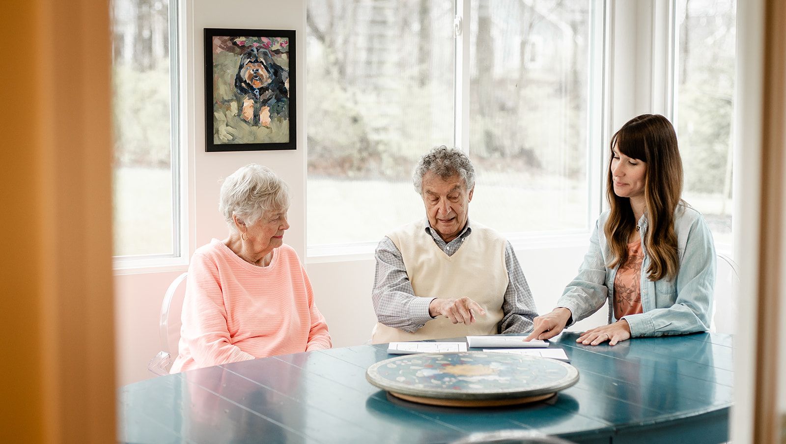 Songbird Sam discussing downsizing to senior living community