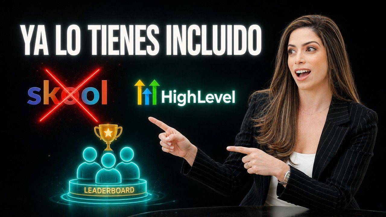 Crear una comunidad en HighLevel sin Skool: feed, eventos, gamificación y transmisiones en vivo