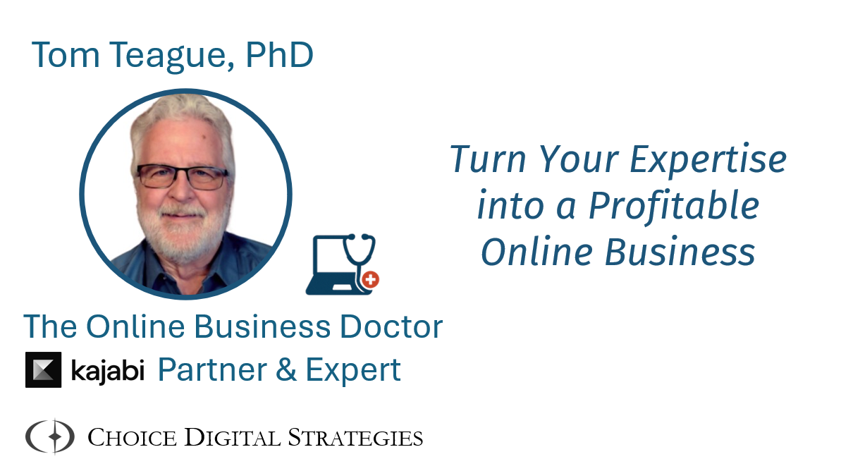 Tom Teague, PhD - The Online Business Doctor Tom Teague, PhD - The Online Business Doctor