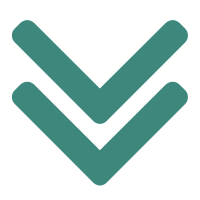 Down Arrow In Aqua Color
