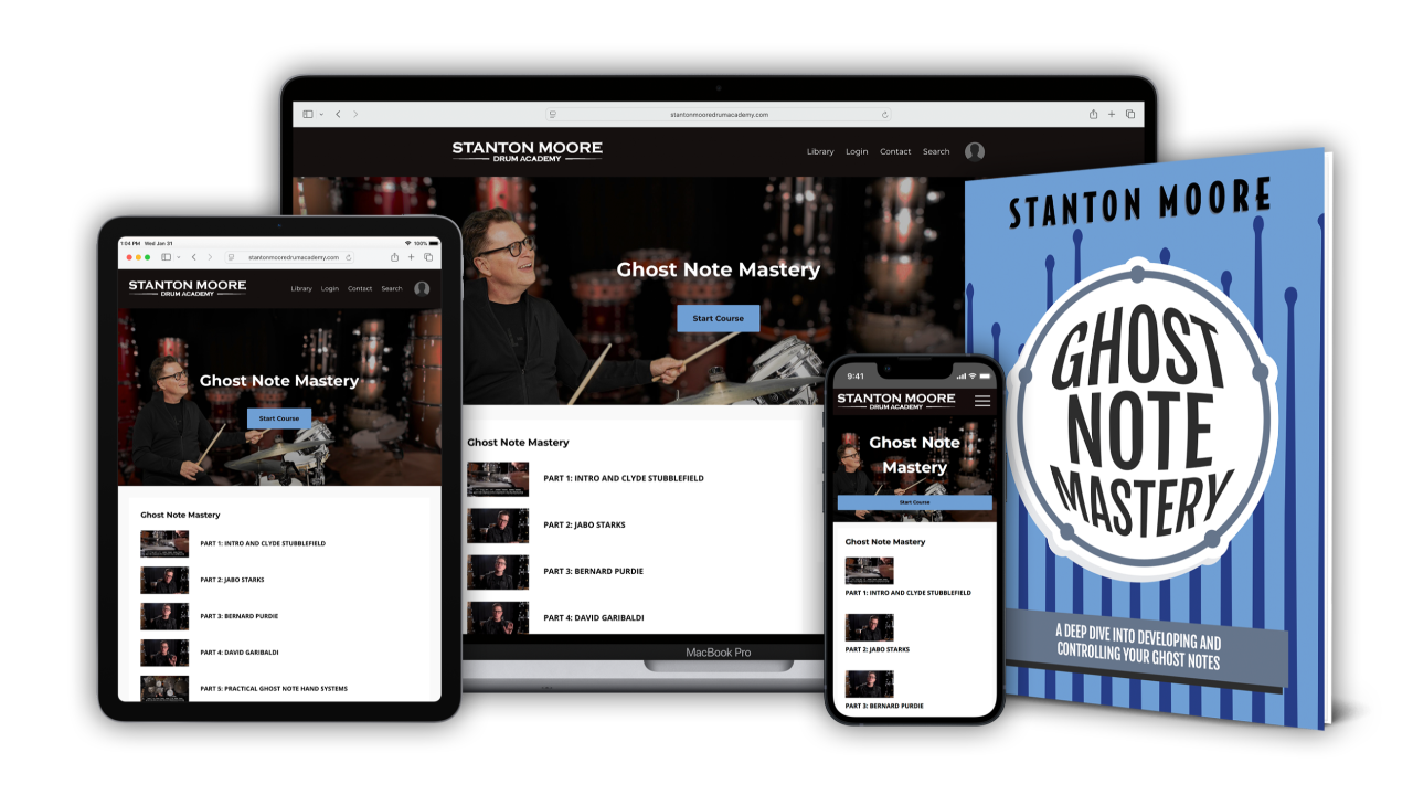 Stanton Moore Drum Academy Products