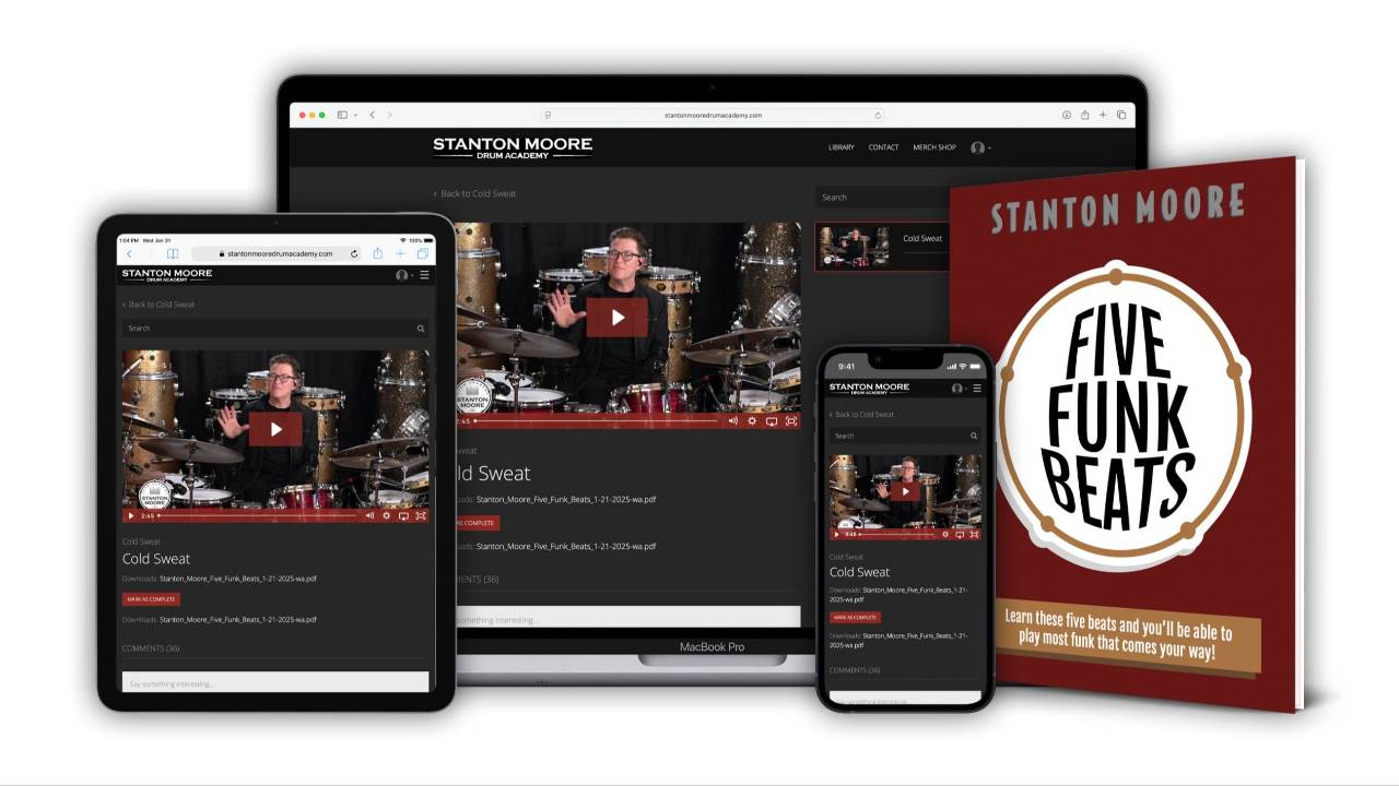 Stanton Moore Drum Academy Products