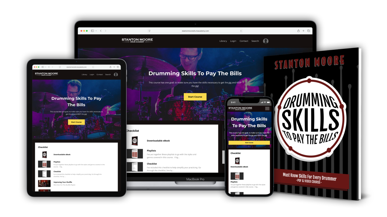 Stanton Moore Drum Academy Products