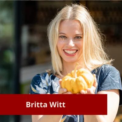 Britta Witt aus dem Marketing, Deutschland, Absolventin des Lehrgangs Integrative Ernährungsexpert:in