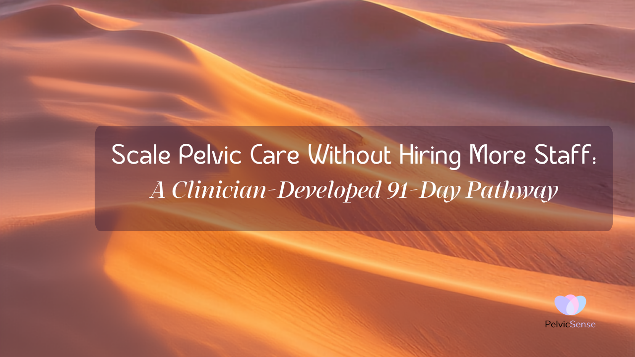 Scale Pelvic Care Without Hiring More Staff