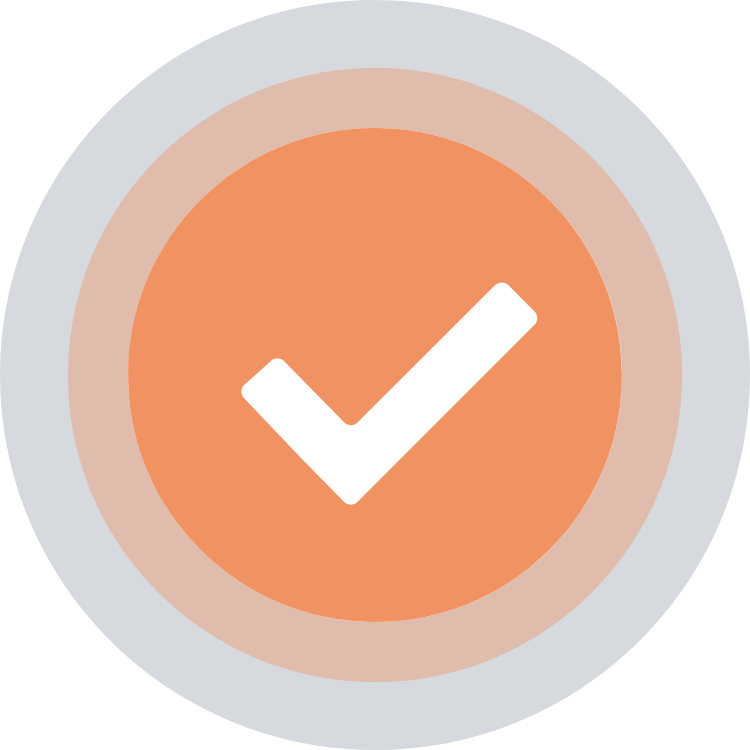 Confirmed checkmark
