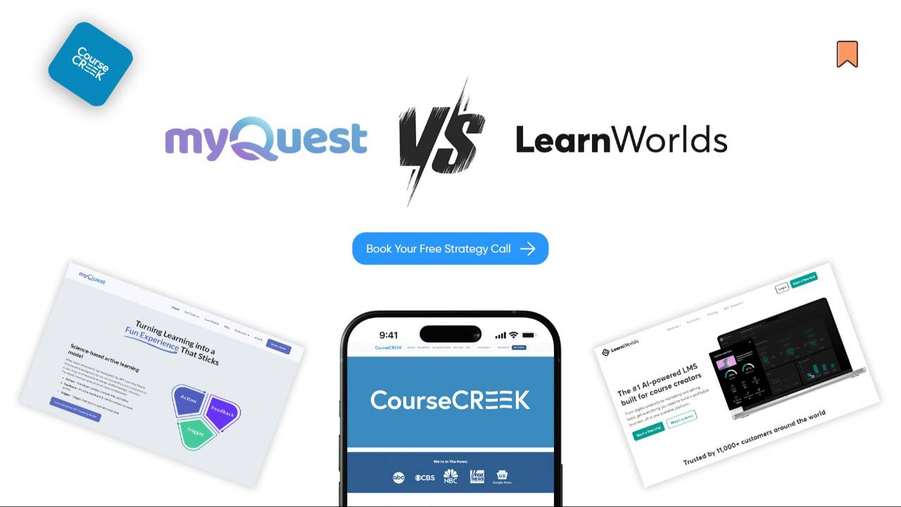 MyQuest vs LearnWorlds: Why MyQuest Is the Future of Learning