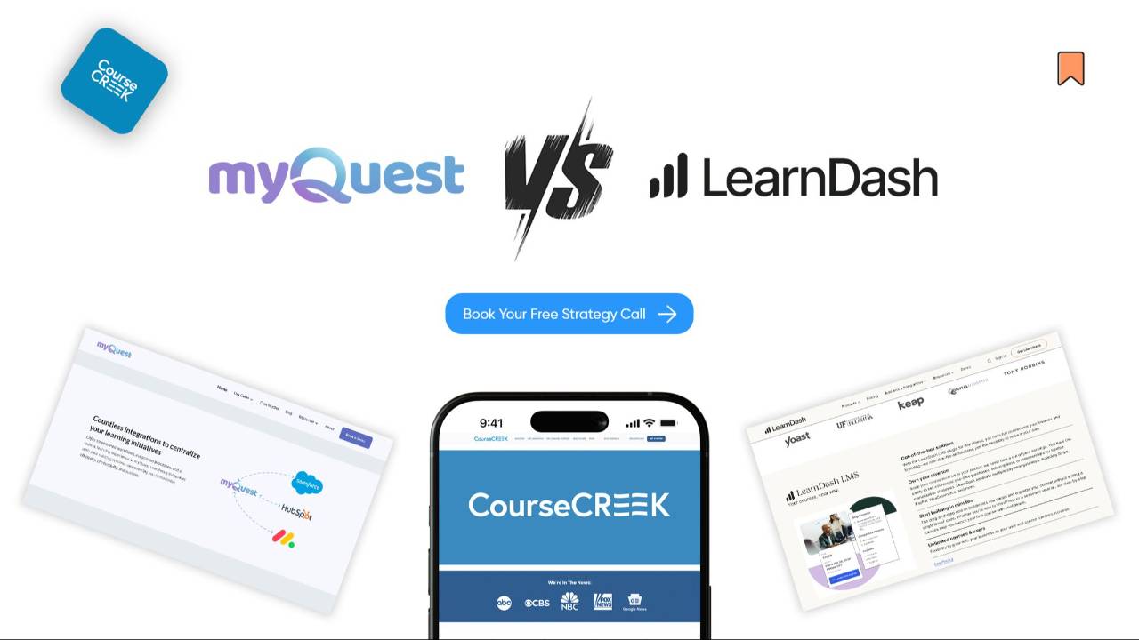 MyQuest vs LearnDash: Choosing the Best Training Platform