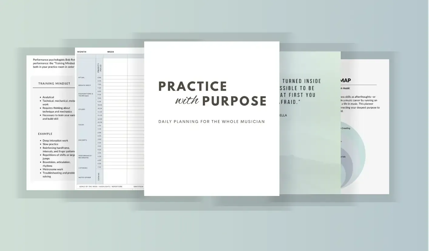 Practice with Purpose Planner