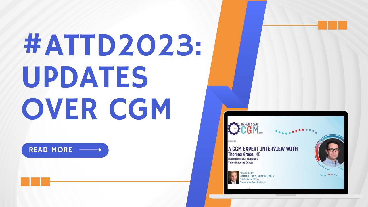 #ATTD2023: updates on CGMㅤ