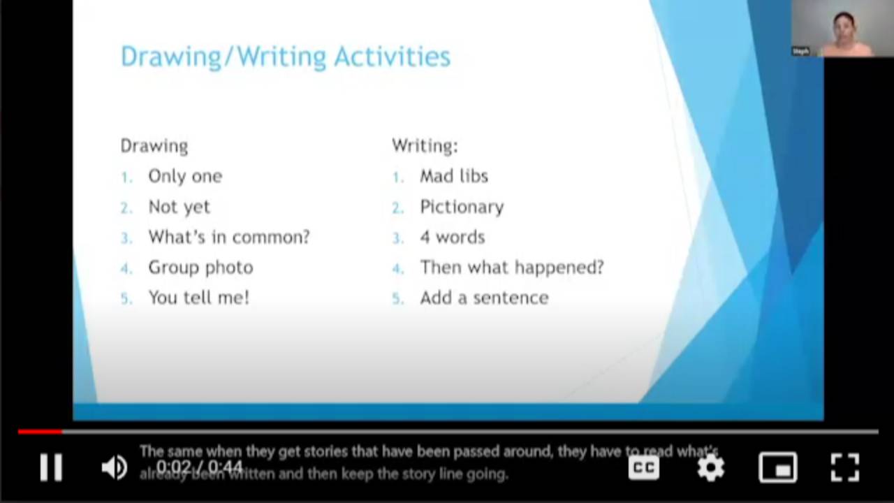 Executive FUNctioning Writing and Drawing