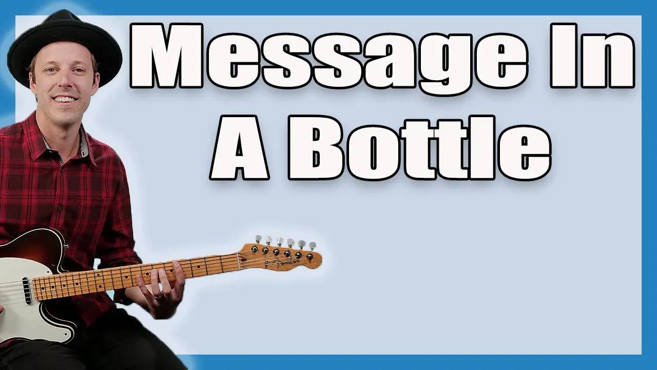 message in a bottle guitar chords