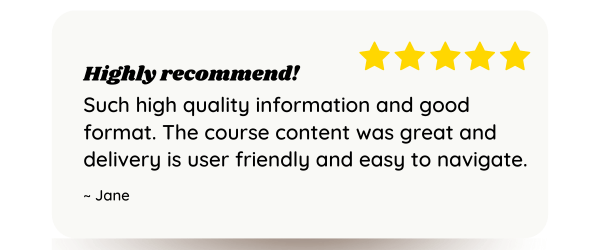 Pregactive fitness course review by Jane