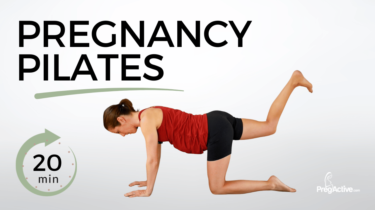 22 Min Prenatal Pilates 3rd Trimester Workout