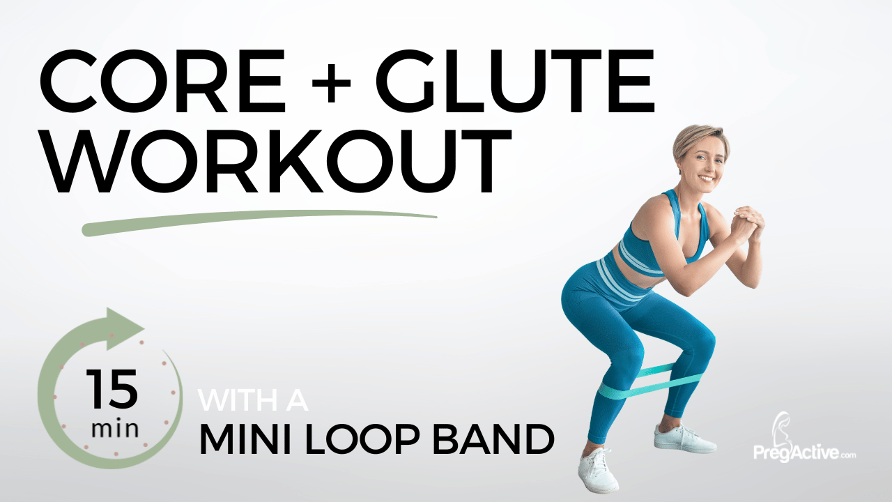 15 Min Postpartum Core Workout with Strap