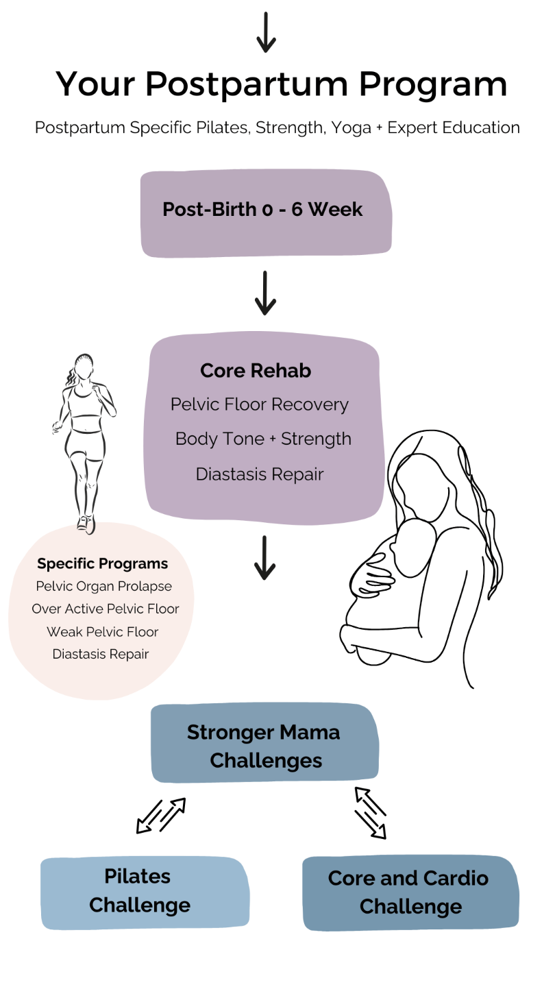 Postpartum recovery program online