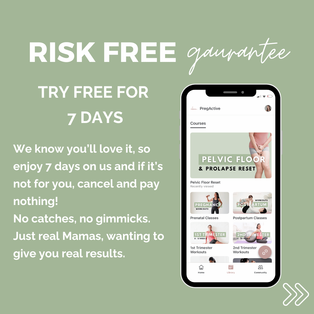 Prenatal And Postnatal Health, Fitness and Wellbeing APP