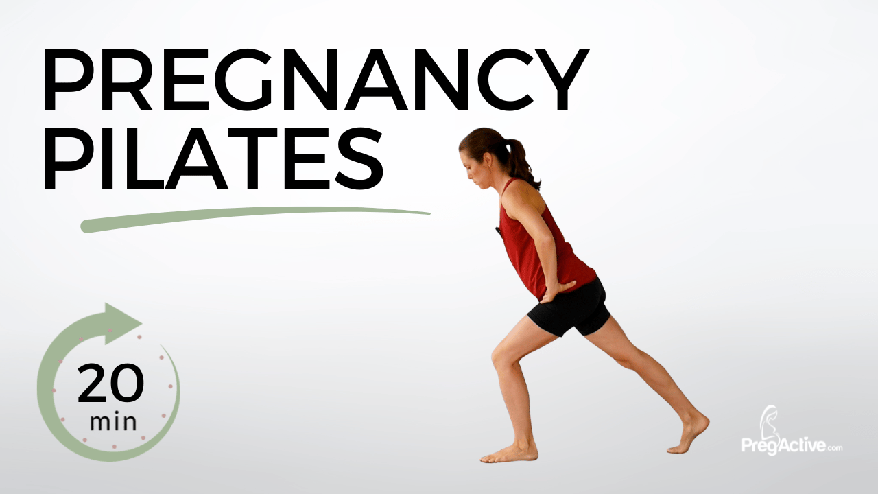 21 Min Pregnancy Pilates Safe for Each Trimester – Full-Body Workout