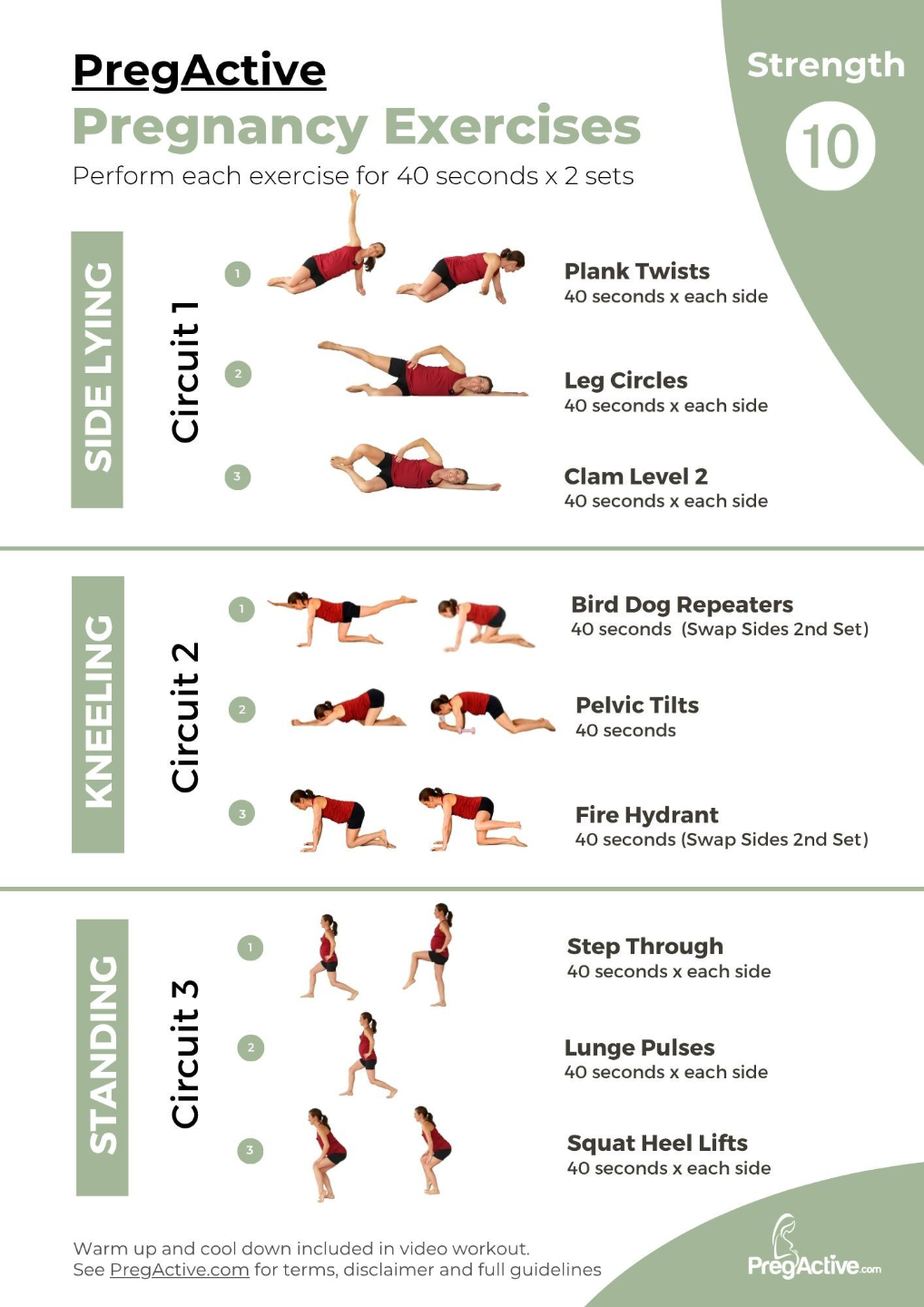Pregnancy Strength Exercises
