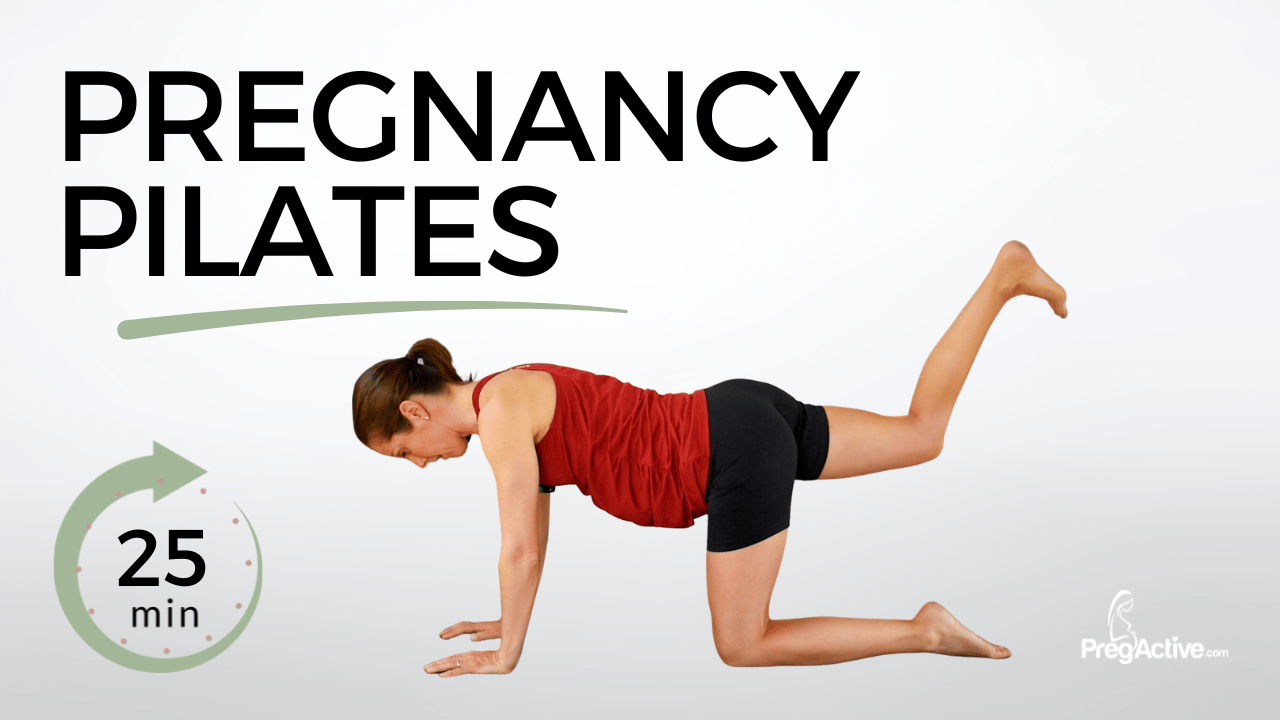 25 Min Prenatal Pilates for First Trimester 