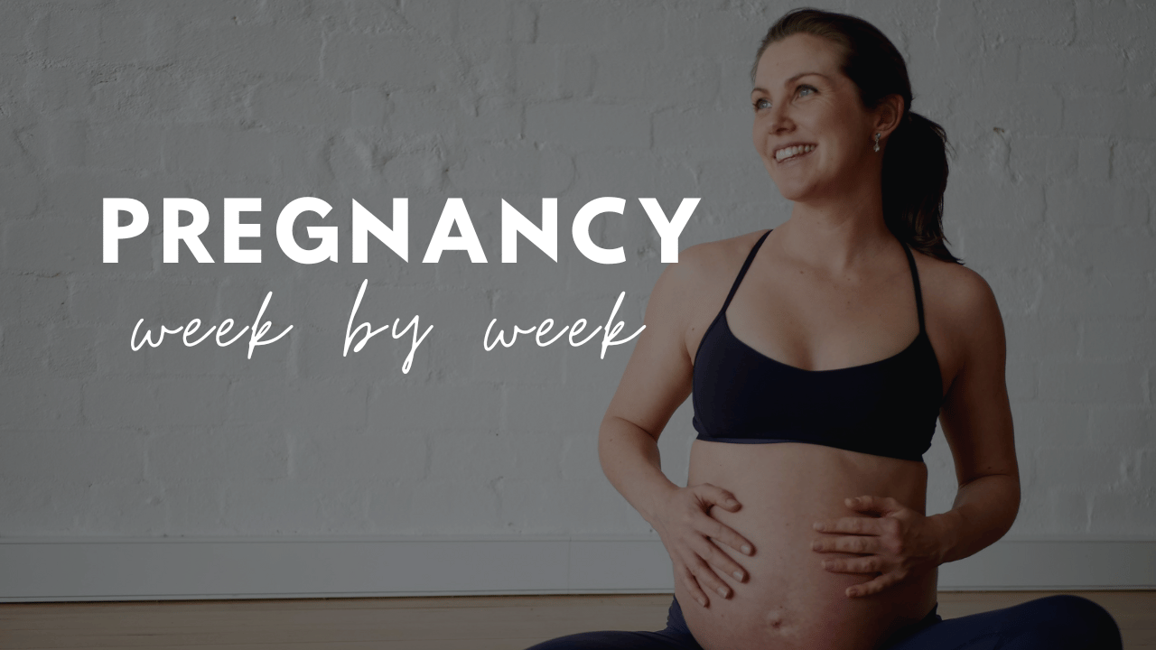 prenatal week by week fitness plan