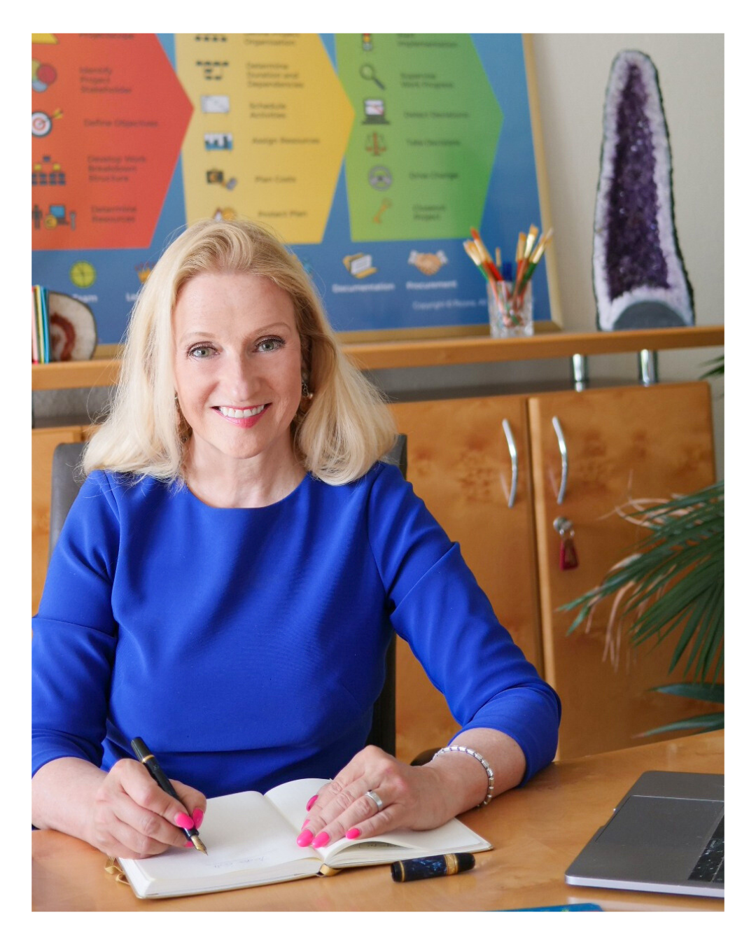 THEA AT DESK PM