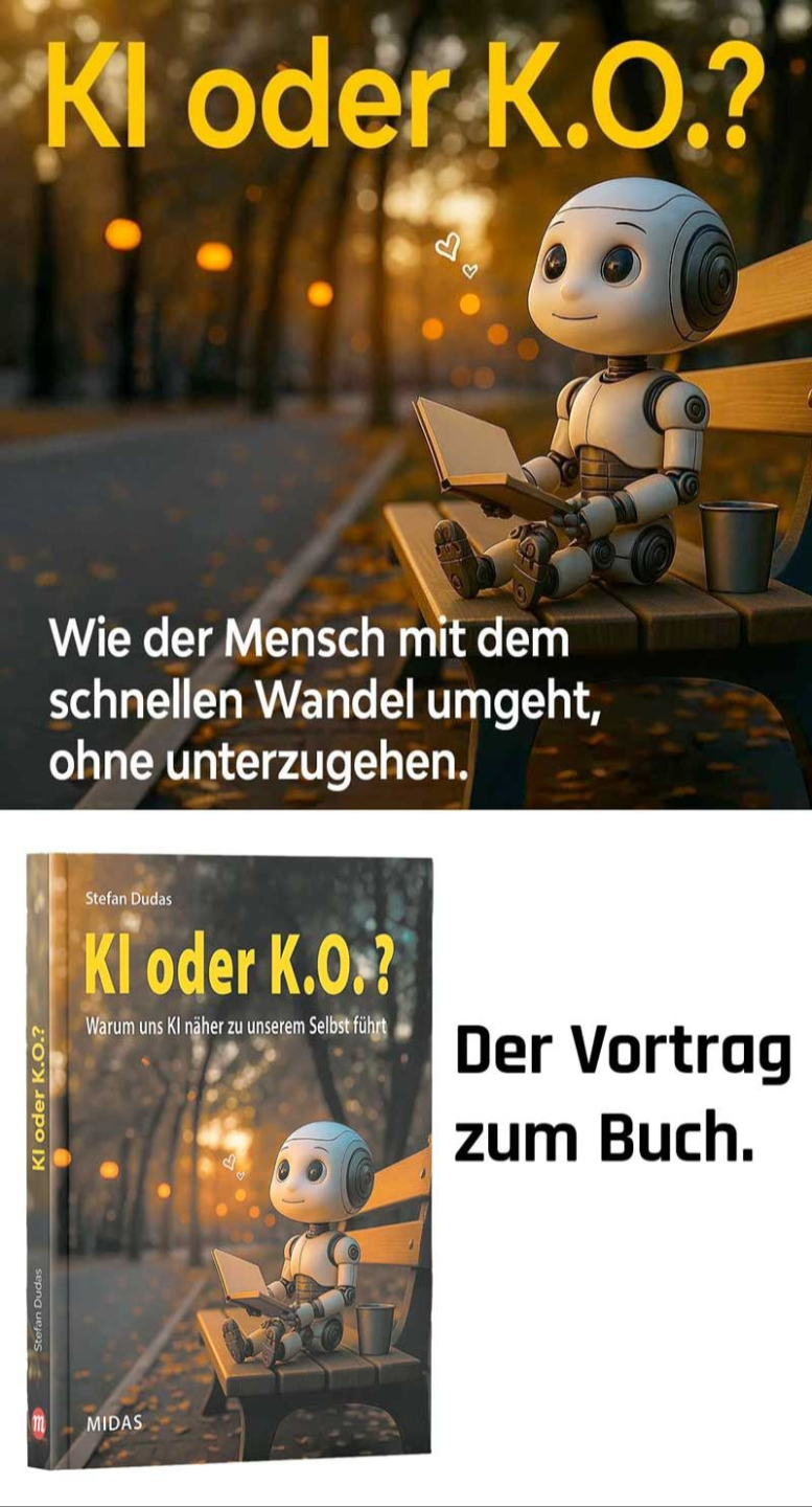 KI oder K.O.? – Der KI-Vortrag von Stefan Dudas