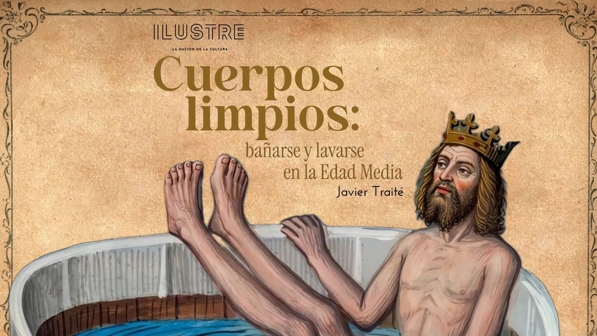 Cuerpos limpios: bañarse y lavarse en la Edad Media