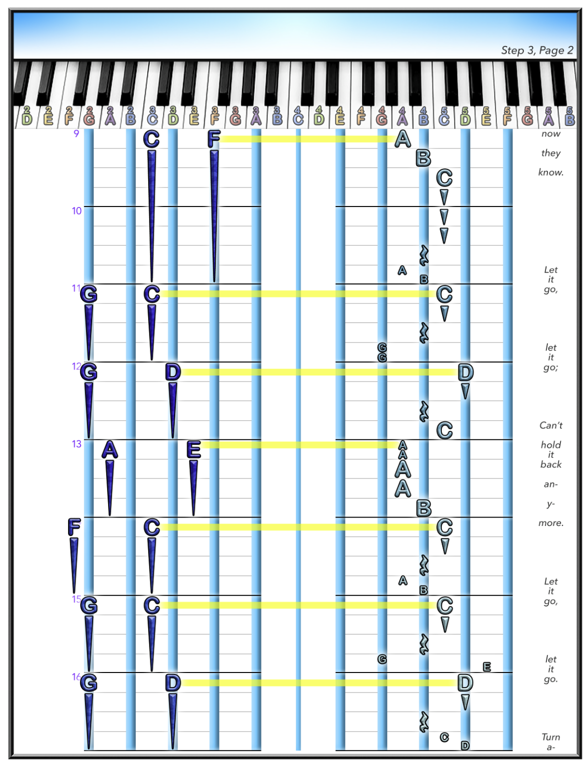 Let It Go Hard — Step 3 sheet music, page 2