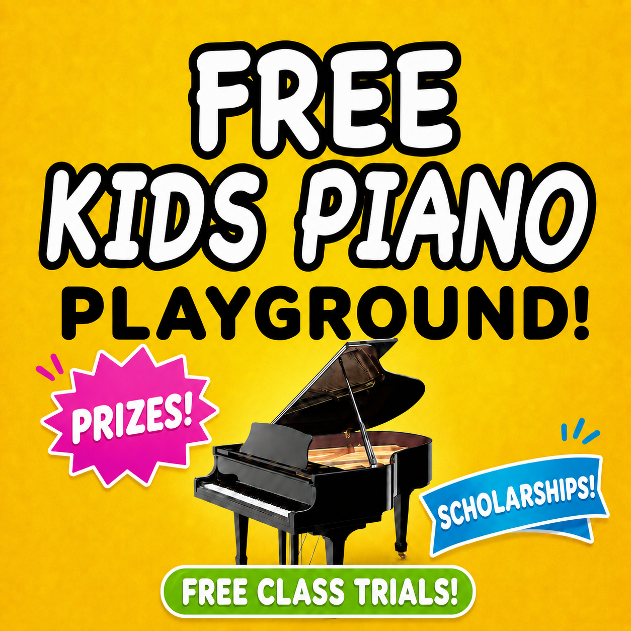 FREE Kids Piano Starter Challenge — Prizes and Scholarships