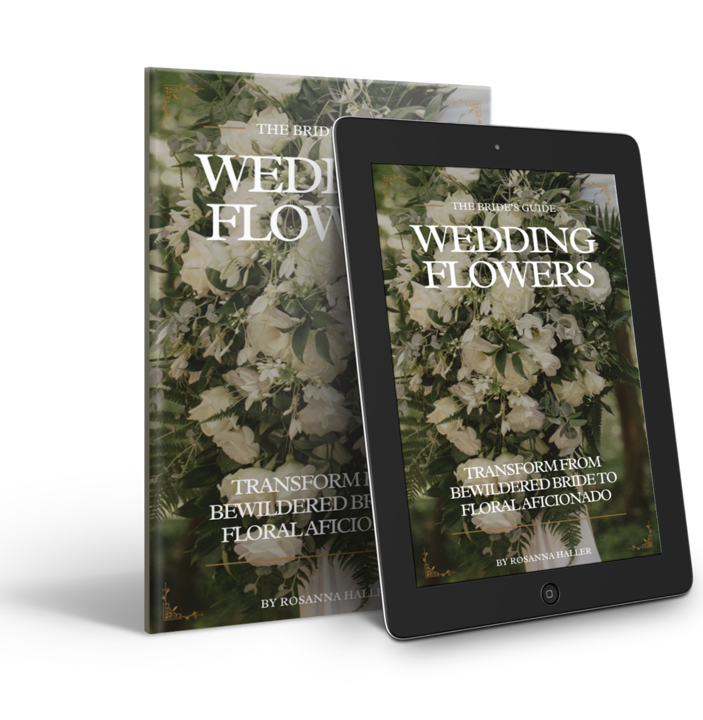 Wedding Flowers Book Cover — Stunning Floral Arrangements and Ideas