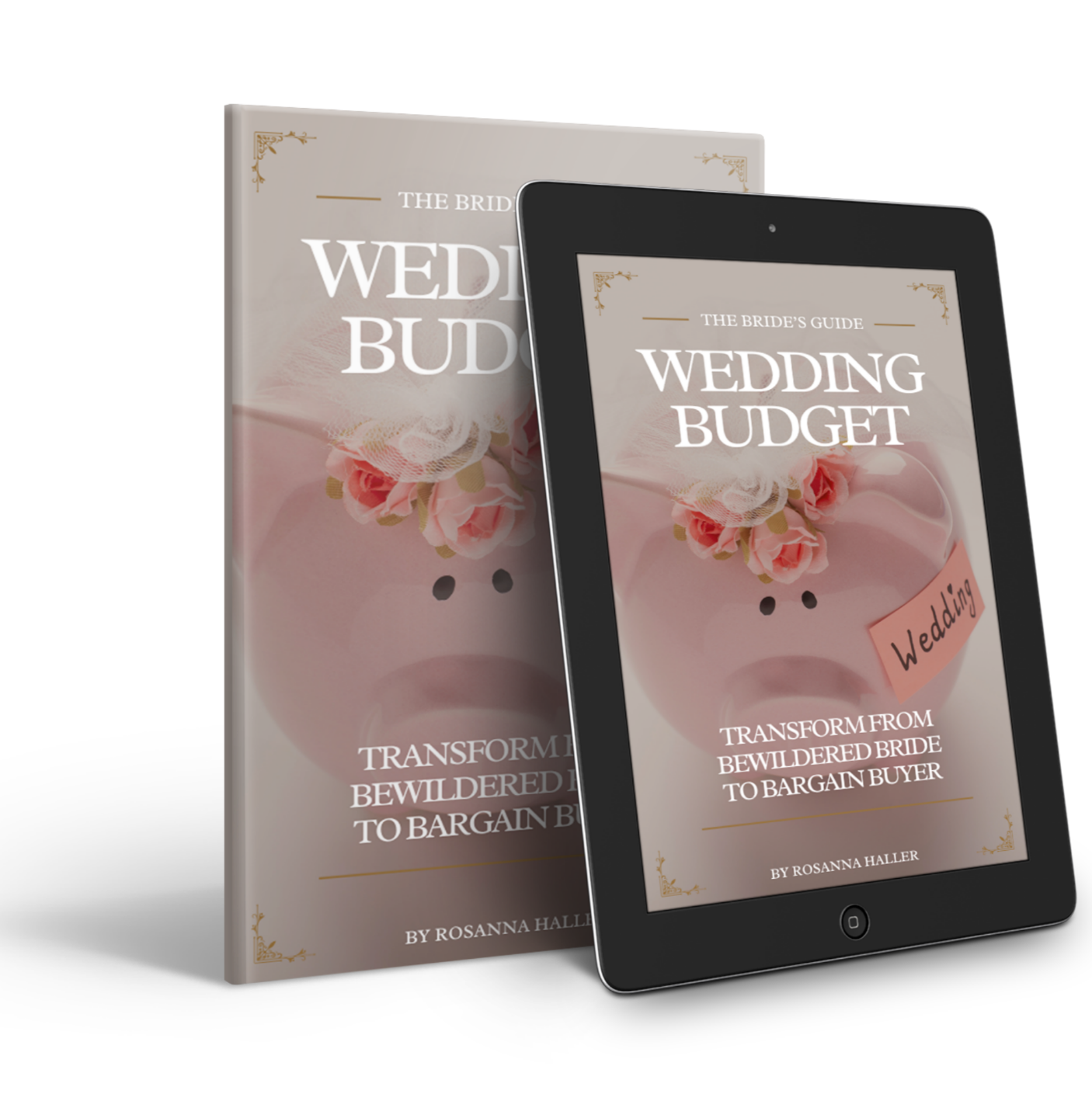 Wedding Budget Book Cover — Smart Money-Saving Wedding Planning Guide