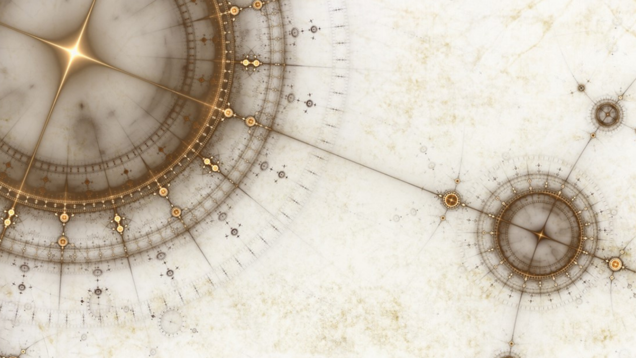 Elegant celestial-inspired illustration representing faith, values, guidance, and personal conviction while choosing a wedding dress that reflects modesty and spiritual beliefs.