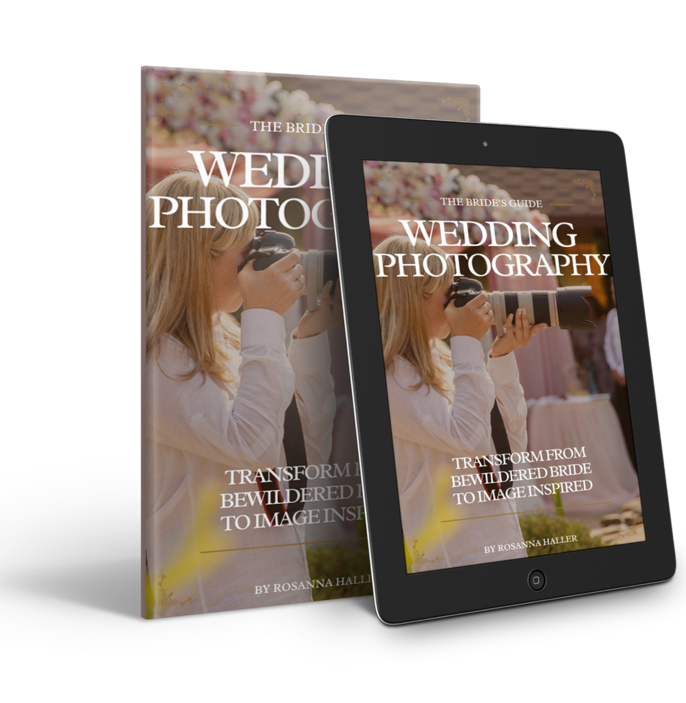 Wedding Photography Book Cover — Capturing Your Special Day Beautifully