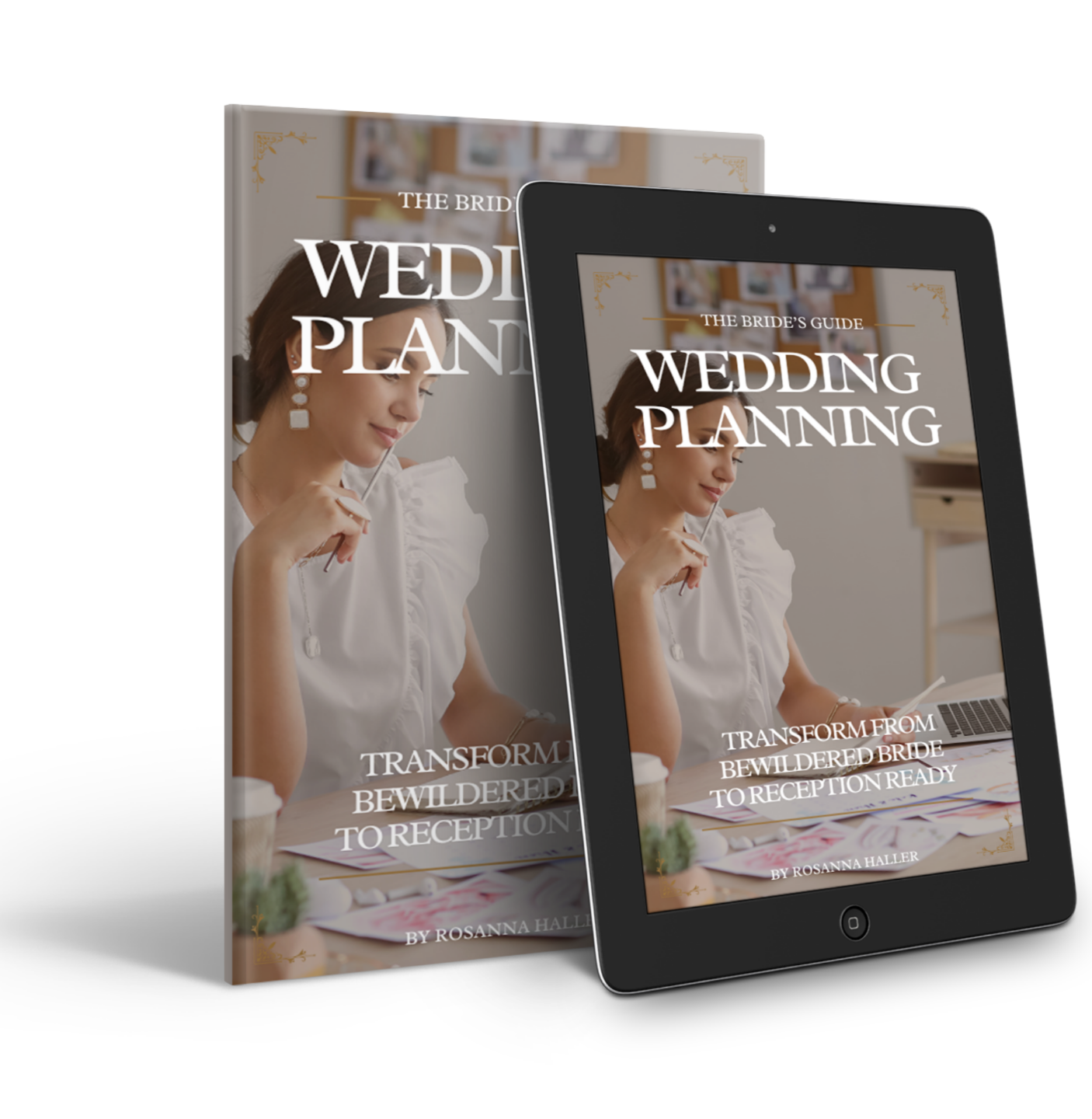 Wedding Planning Book Cover — Faith-Filled and Stress-Free Wedding Planning
