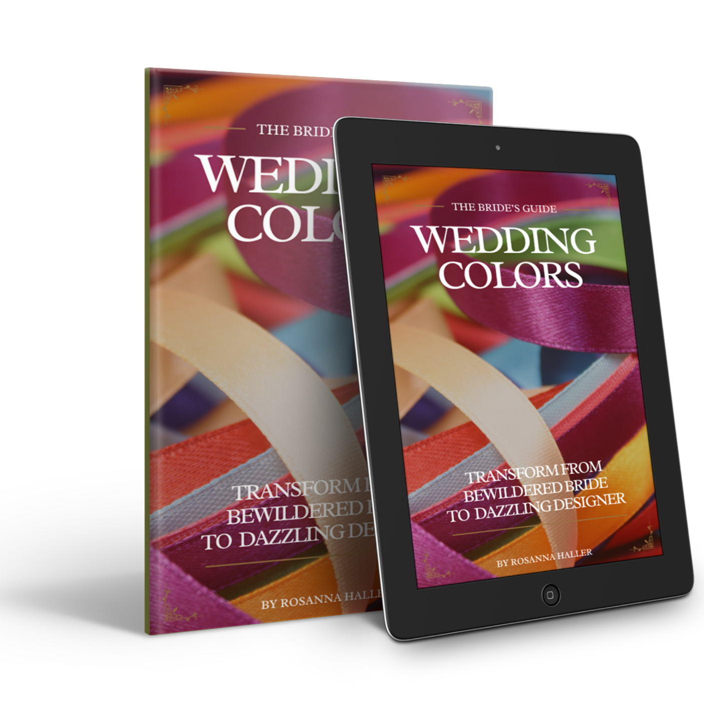 Wedding Colors Book Cover — Confident and Joyful Color Palette Guide