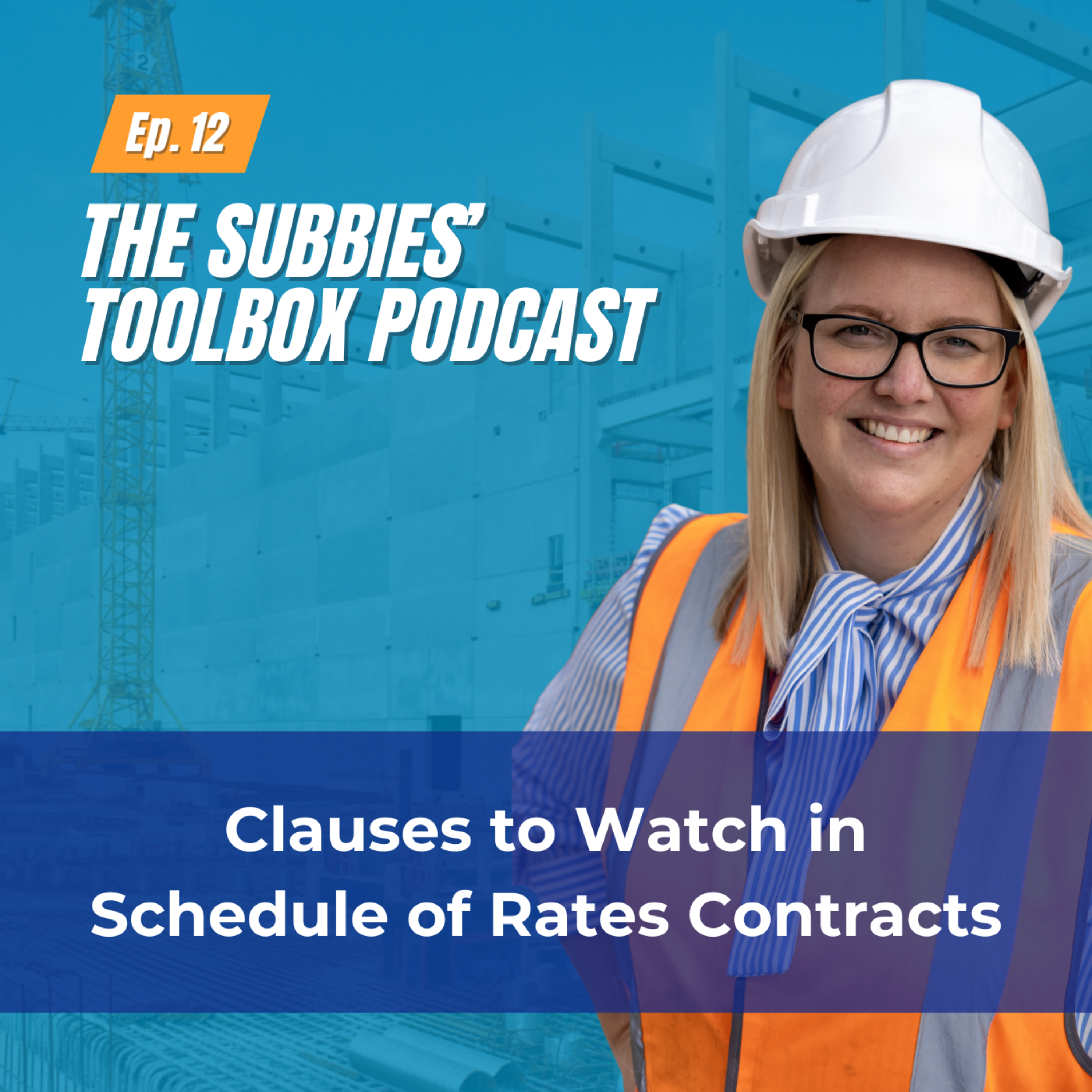 Episode 12 - Clauses to Watch in Schedule of Rates Contracts episode artwork