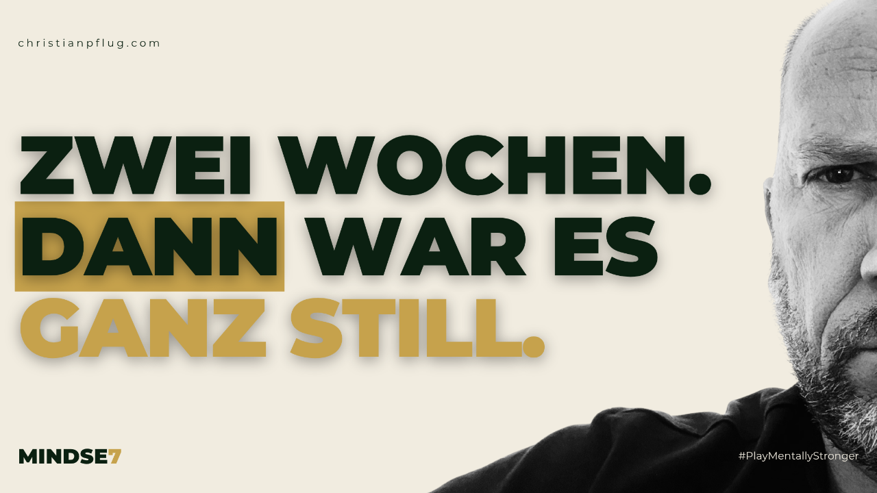 Leerer Blick als Sinnbild für einen Titel, der nur geliehen war