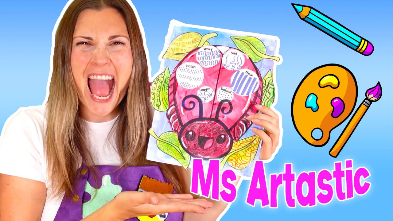 Teach 2nd grade students about types of lines with this cheerful Line Ladybugs Art Lesson included in the Artastic Collective Art Curriculum. Students explore line, pattern, texture, movement, and creative choice through a meaningful ladybug art project.