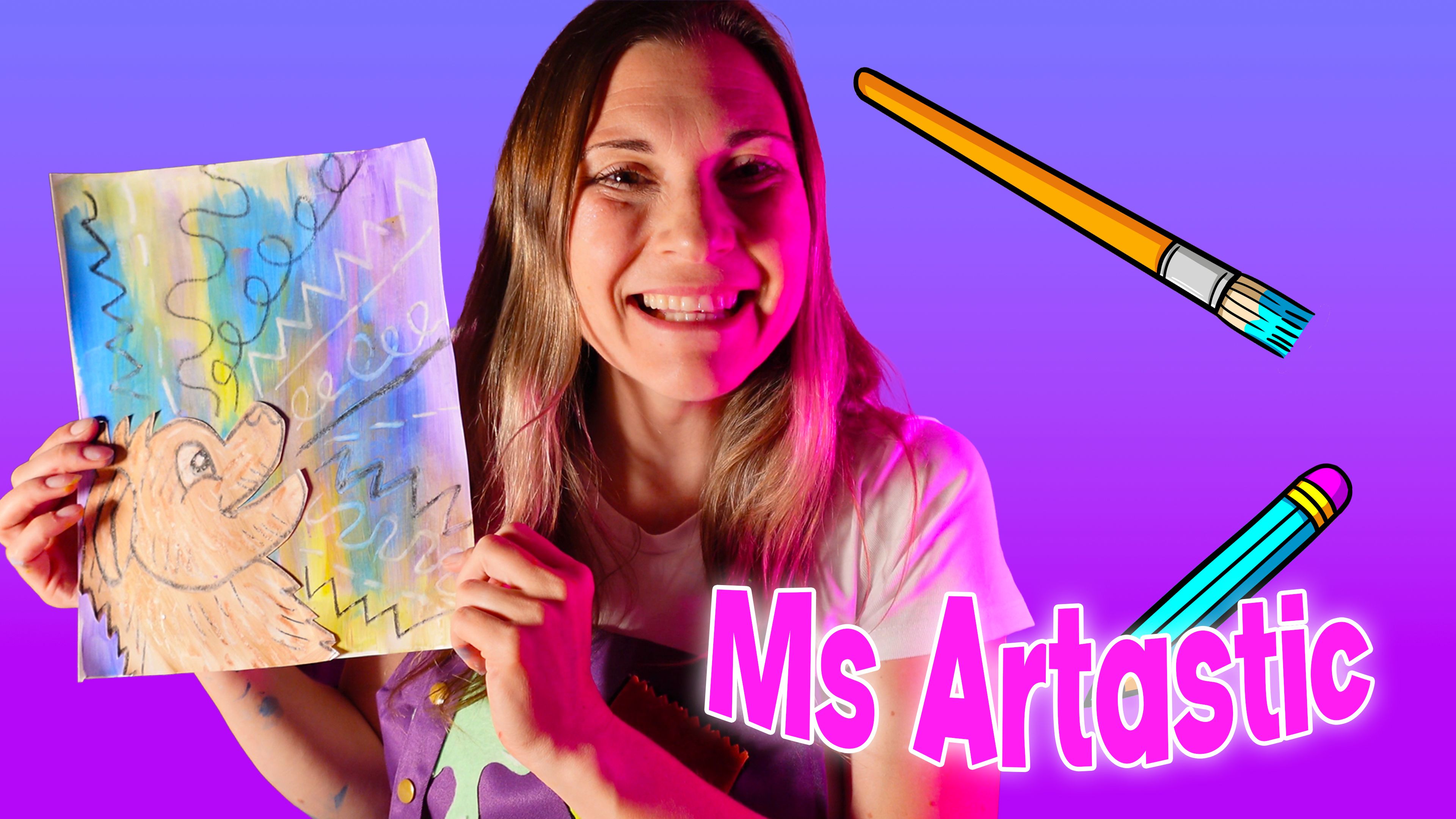 Teach Kindergarten students about types of lines with a playful Puppy Barking Line Art Lesson. This Artastic Collective lesson helps young artists explore line, movement, texture, and creative expression through a fun puppy art project.