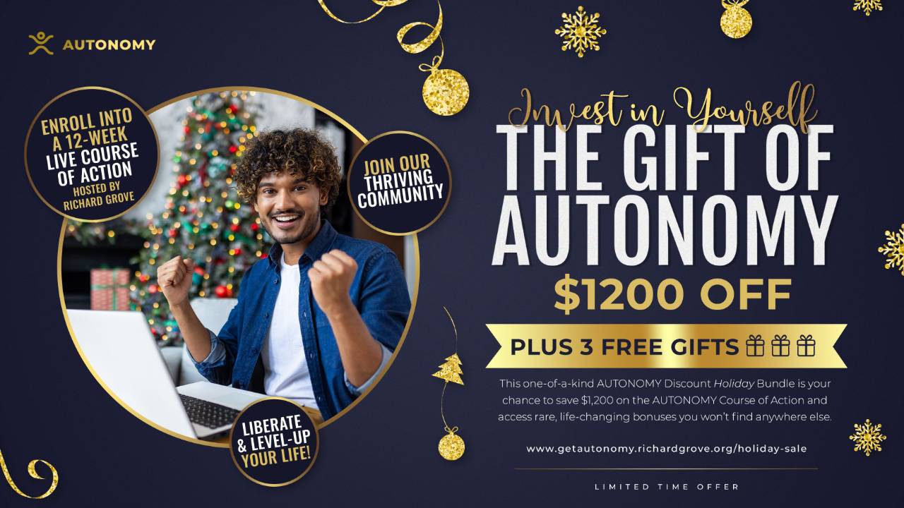 [Holiday Sale] The Gift of AUTONOMY Course of Action