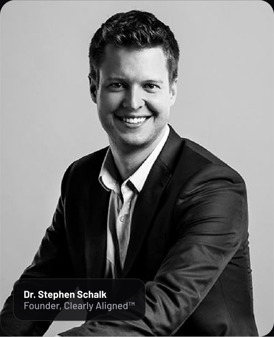Dr. Stephen Schalk, Founder of Clearly Aligned