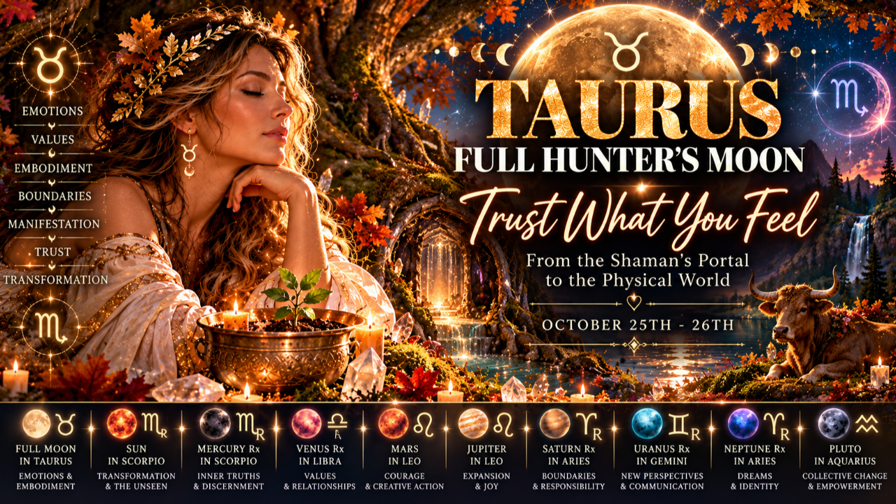 Taurus Full Hunter's Moon