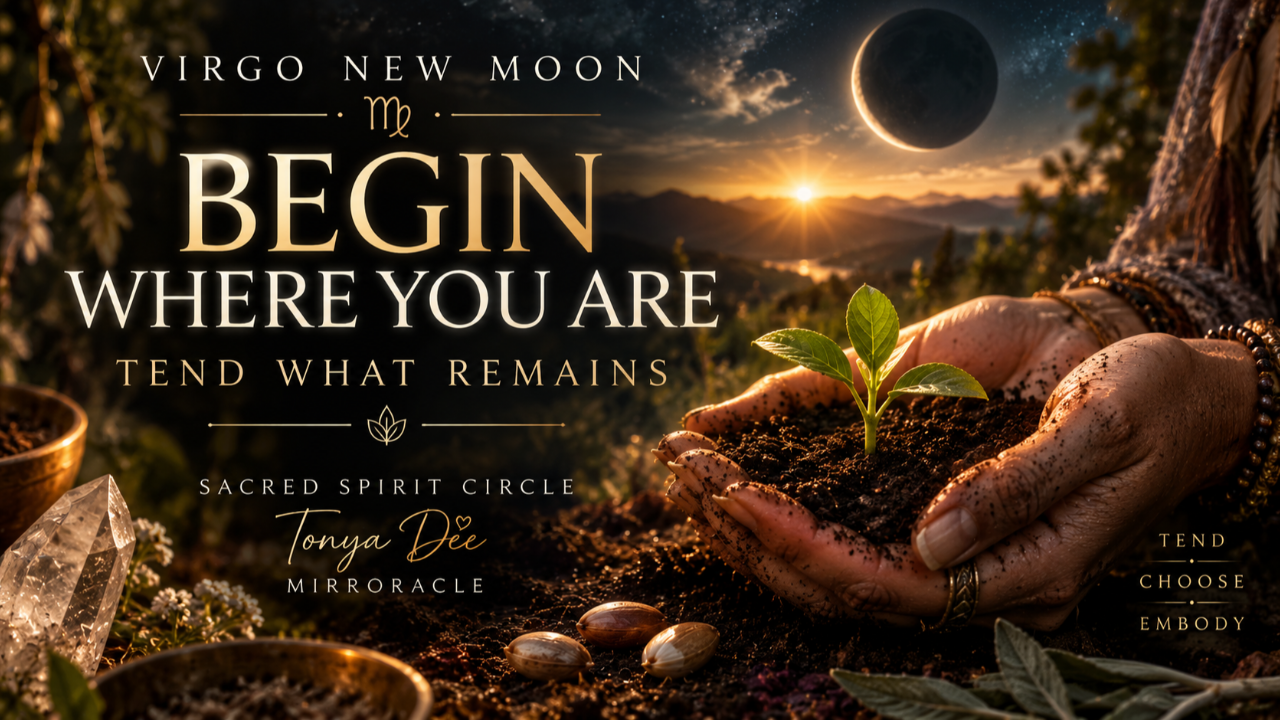 Virgo New Moon | Begin Where You Are