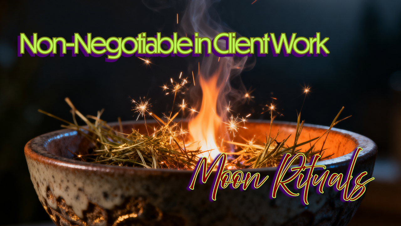 Why Moon Rituals Are Non-Negotiable in My Client Work