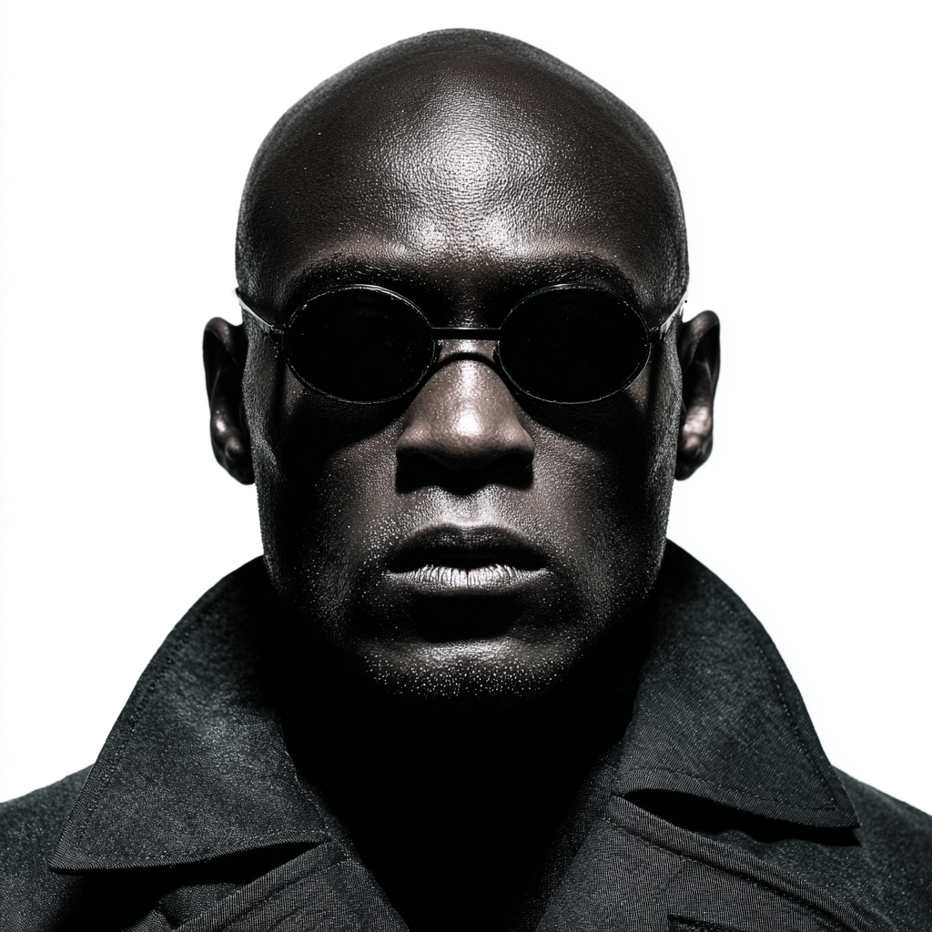 Midjourney artistic rendition of Morpheus from The Matrix in The Construct looking at the camera. Midjourney artistic rendition of Morpheus from The Matrix in The Construct looking at the camera.