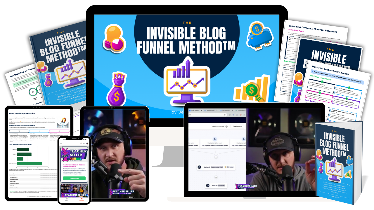 The Invisible Blog Funnel Method course